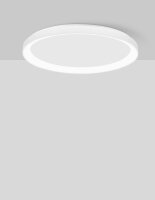 LED Deckenleuchte Weiß Ø 58 cm dimmbar rund...