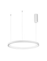 LED H&auml;ngeleuchte Wei&szlig; &Oslash; 58 cm dimmbar...