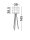 Stehlampe Dreibein E27 165 cm Natur Holz Seegras 2 flammig