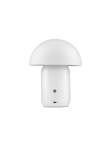 LED Tischlampe Weiß 26 cm Touch Dimmer warmweiß PARKER