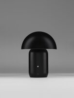 LED Nachttischlampe Schwarz 26 cm Touch Dimmer...