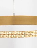 LED Pendelleuchte in Antik Gold Ø 40 cm dimmbar...