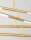 LED Deckenlampe 84 x 80 cm in Gold dimmbar schwenkbar Design