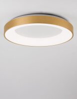 LED Deckenlampe rund Ø 60 cm in Gold...