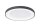 Runde LED Deckenleuchte Schwarz Ø 60 cm dimmbar flach Modern