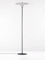 Stehlampe G9 162 cm Weiß Schwarz schwenkbar PIERCE...