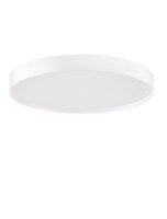 LED Deckenlampe rund &Oslash; 50 cm Wei&szlig; dimmbar CCT PORTER flach