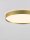 LED Deckenleuchte in Gold Ø 50 cm dimmbar rund CCT flach