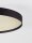 LED Deckenlampe Schwarz Ø 50 cm dimmbar rund CCT PORTER