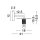 Wandlampe in Gold 15,5 cm hoch E27 Metall POSEY Modern