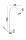 Bogenlampe E27 180 cm Weiß schwenkbar Stoffschirm QUINCY