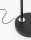 Stehlampe Schwarz 180 cm E27 schwenkbar Stoffschirm QUINCY