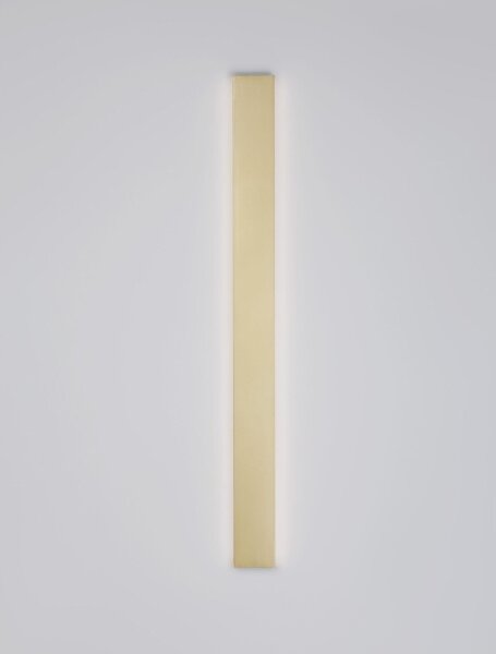 LED Wandleuchte in Gold 90 cm breit Minimalistisch Up Down