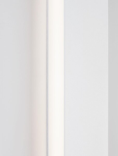 LED Wandlampe 60 cm breit Weiß Minimalistisch Up Down