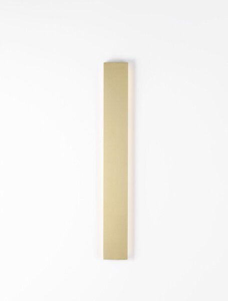 LED Wandlampe in Gold 60 cm breit Minimalistisch Up Down