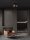 Deckenlampe in Schwarz Grau Gold Ø 37 cm E27 rund 3 flammig