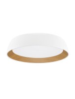 LED Deckenleuchte Weiß Ø 45 cm dimmbar rund...