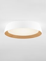 LED Deckenleuchte Weiß Ø 45 cm dimmbar rund...