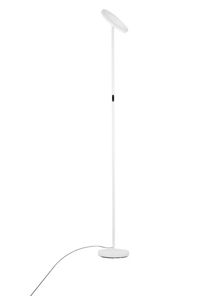 LED Stehlampe 181 cm Weiß dimmbar schwenkbar warmweiß RENAUD