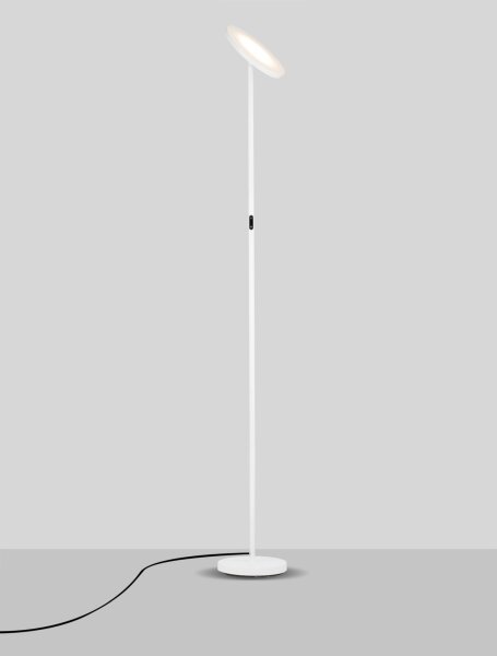 LED Stehlampe 181 cm Weiß dimmbar schwenkbar warmweiß RENAUD