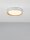 LED Deckenleuchte Holz Weiß Natur Ø 35 cm dimmbar flach