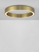 LED Deckenleuchte in Bronze 60 cm lang dimmbar Ring...