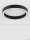 LED Deckenlampe 60 cm lang Schwarz dimmbar Ring warmweiß
