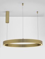 LED Kronleuchter Ø 80 cm dimmbar in Bronze...