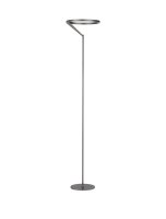 LED Stehleuchte in Nickel 168 cm Touch Dimmer Design AMITY