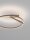 LED Deckenleuchte Braun Ring Ø 60 cm dimmbar Up Down CCT