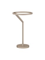 LED Tischleuchte Braun 38 cm Touch Dimmer Farbwechsel Design