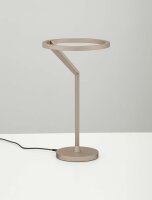 LED Tischleuchte Braun 38 cm Touch Dimmer Farbwechsel Design