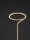 LED Tischleuchte Braun 38 cm Touch Dimmer Farbwechsel Design