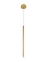 LED Hängeleuchte in Gold gebürstet Ø 2,5...