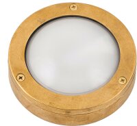 LI438 GX53 BRASS - 106949 - Außen-Wandleuchte GX53