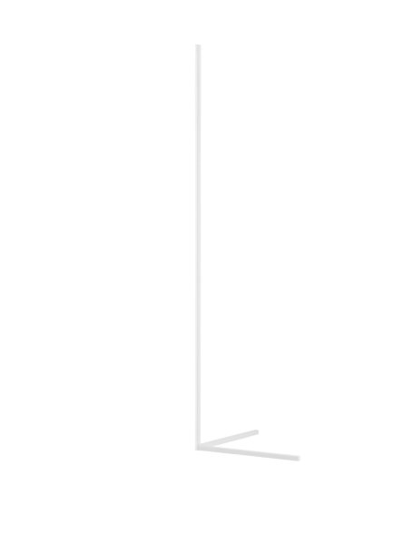 LED Stehlampe 140 cm Weiß dimmbar Minimalistisch warmweiß