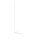 LED Stehlampe 140 cm Weiß dimmbar Minimalistisch warmweiß