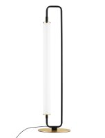 LED Tischleuchte in Gold Wei&szlig; Schwarz 68 cm...