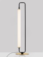 LED Tischleuchte in Gold Weiß Schwarz 68 cm...