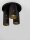 Deckenlampe rund E14 Ø 30 cm in Schwarz Gold Metall SONNY