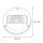 Wandlampe Messing IP64 rund Außenbereich Maritim