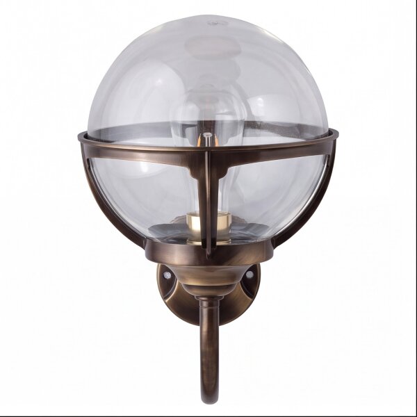 Außenwandleuchte Kugel Schirm Vintage Design Haus