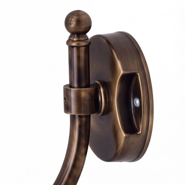 Außenwandleuchte Kugel Schirm Vintage Design Haus