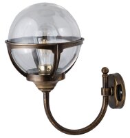 Au&szlig;enwandleuchte Kugel Schirm Vintage Design Haus