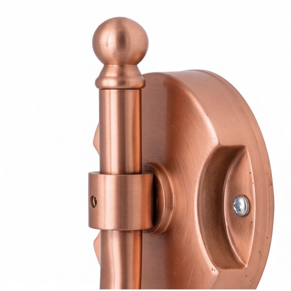 Wandleuchte Kupfer IP43 Echt-Messing außen elegant