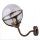 Elegante Wandleuchte Messing Vintage Hof ALONNISOS