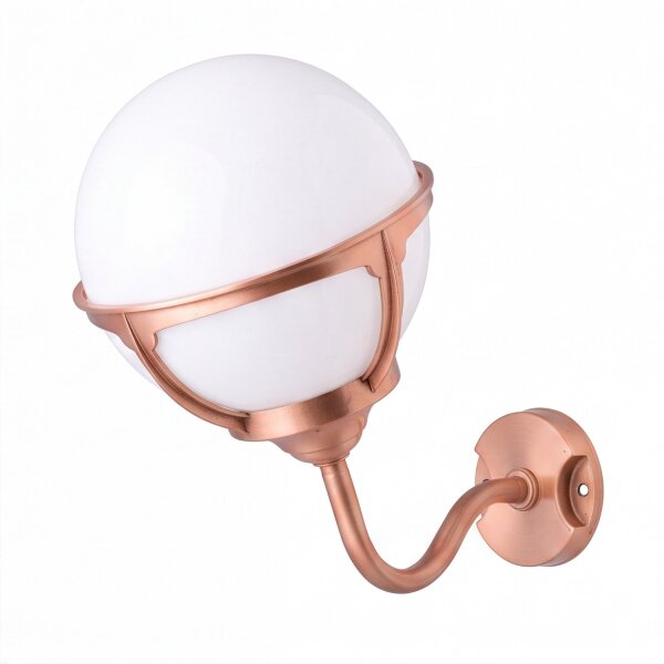 Wandleuchte Echt-Messing IP43 Vintage ALONNISOS