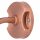 Wandleuchte Echt-Messing IP43 Vintage ALONNISOS
