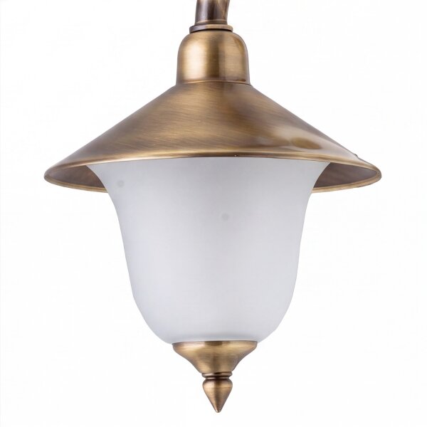 Wandlampe Außen Messing Rustikal Antik Haus Hof