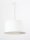 Pendelleuchte Weiß Beige Stoff Esszimmer Lampe